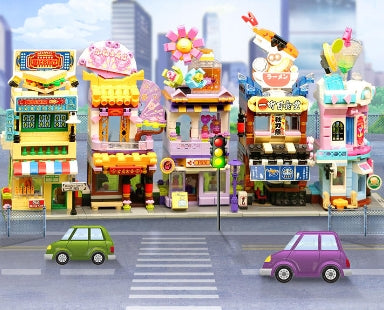 Colorful street scene Season 3 tour